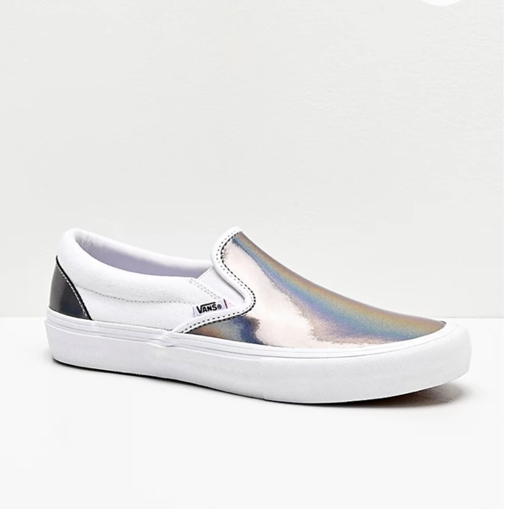Vans Slip-On Pro Iridescent Silver